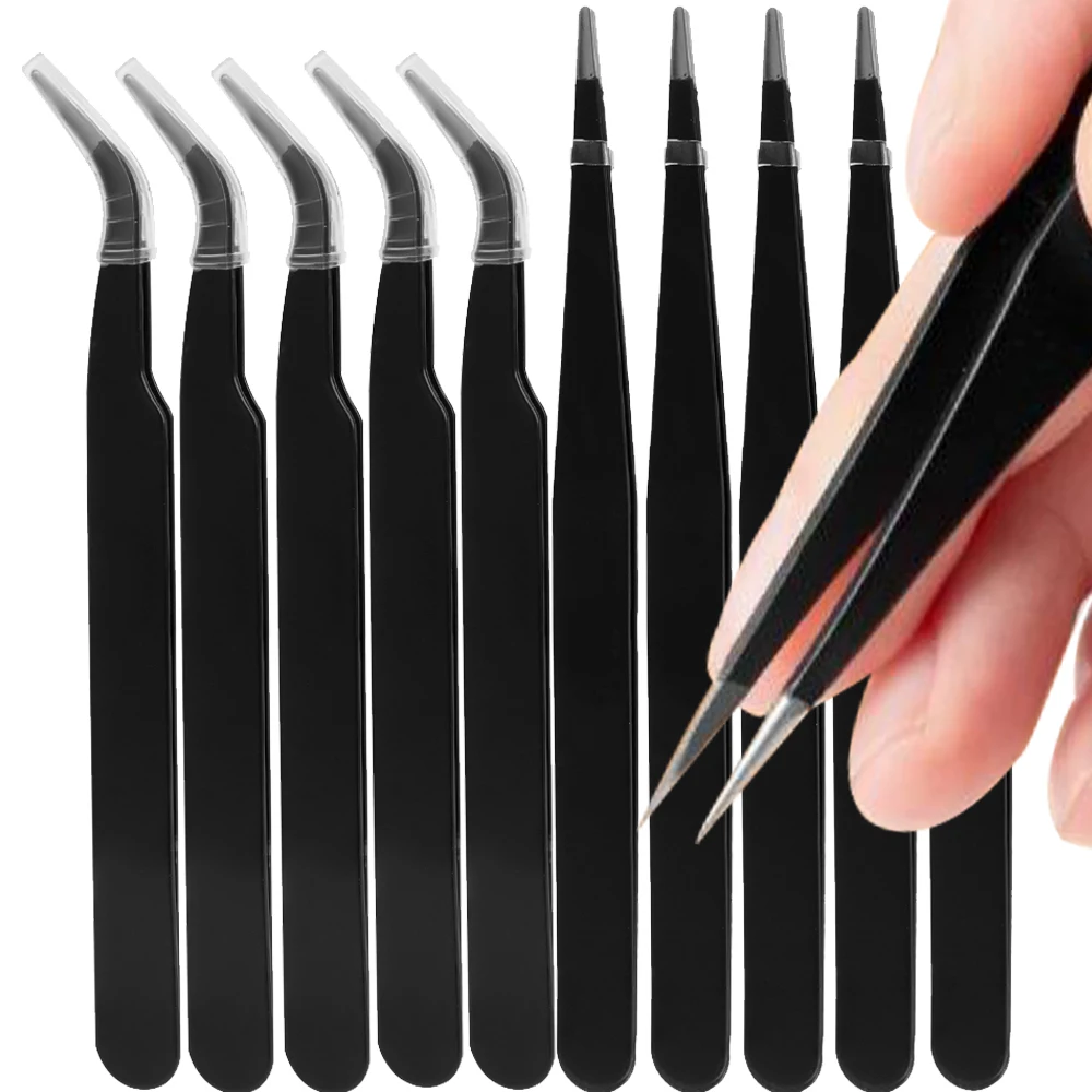 Nail Extension Form - 10 قطعة طرف منحني رمش تمديد