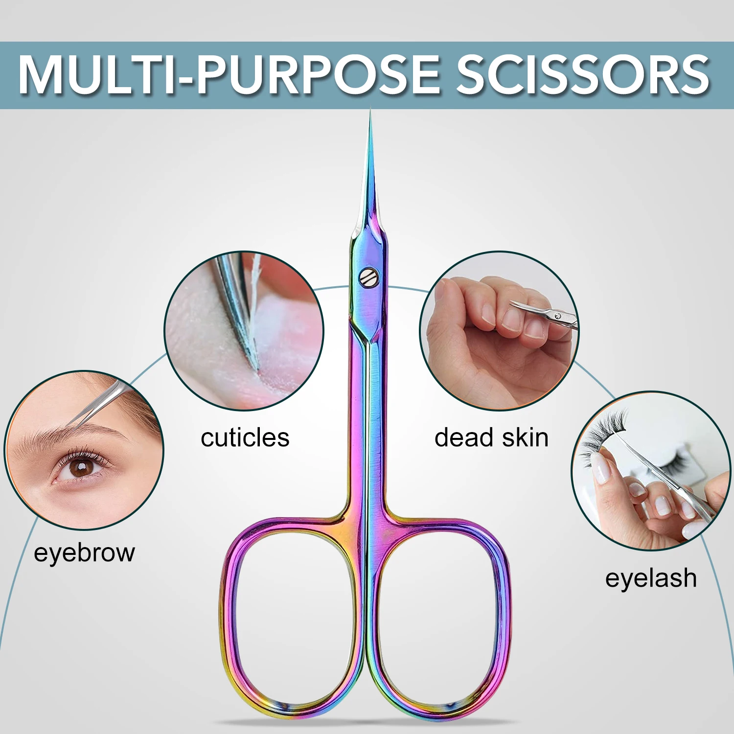 Nail Extension Form - مقص مانيكير روسي لتقليم الجلد الميت