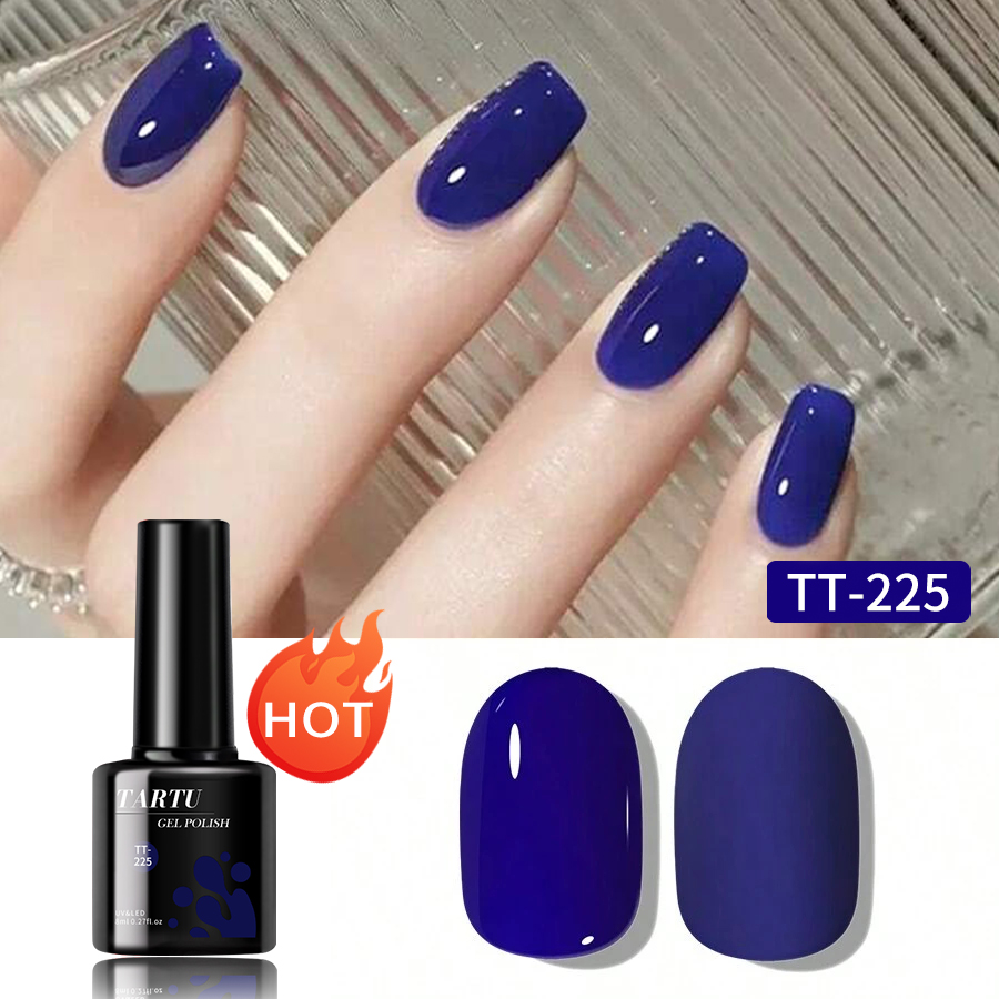 Nail Art Burgundy - طلاء أظافر جل TARTU 8 مللي