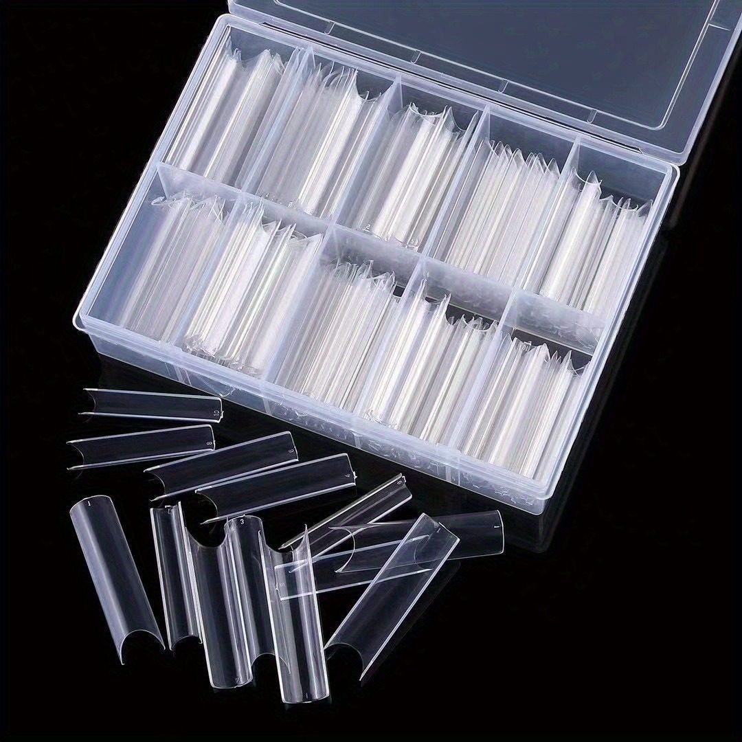 Nail Art Xxl - 100,120,200,240 قطعة XXL أطراف أظافر طويلة