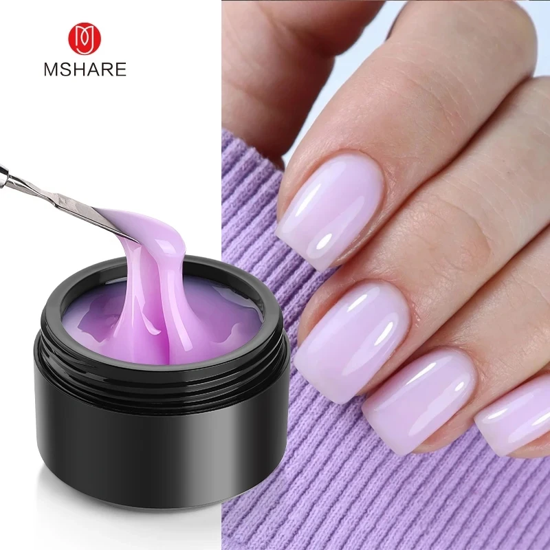 Nail Art Lilac - MSHARE الأرجواني أرجواني منشئ تمديد هلام
