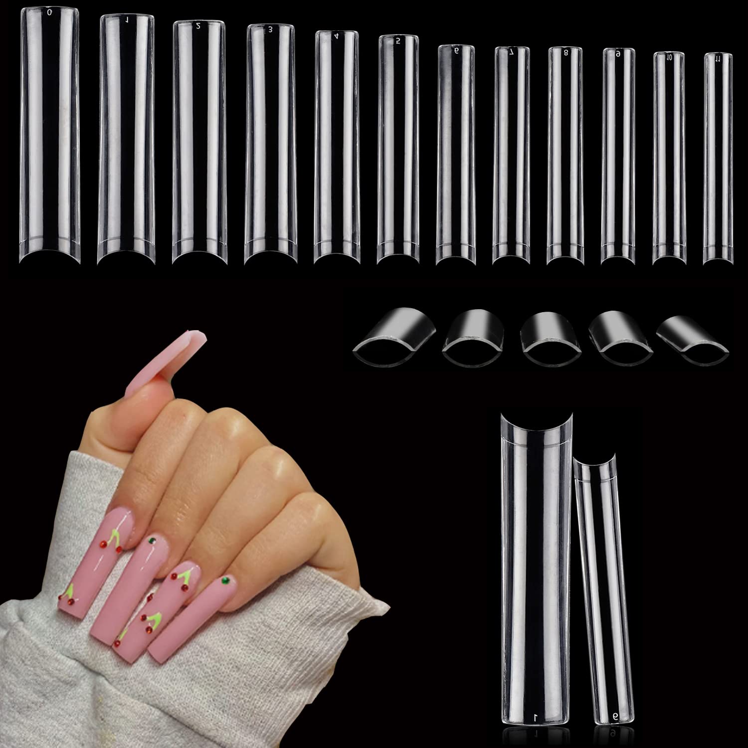 100 قطعة/صندوق XXL اضافية مستق - مراجعة Nail Art Xxl وسعره