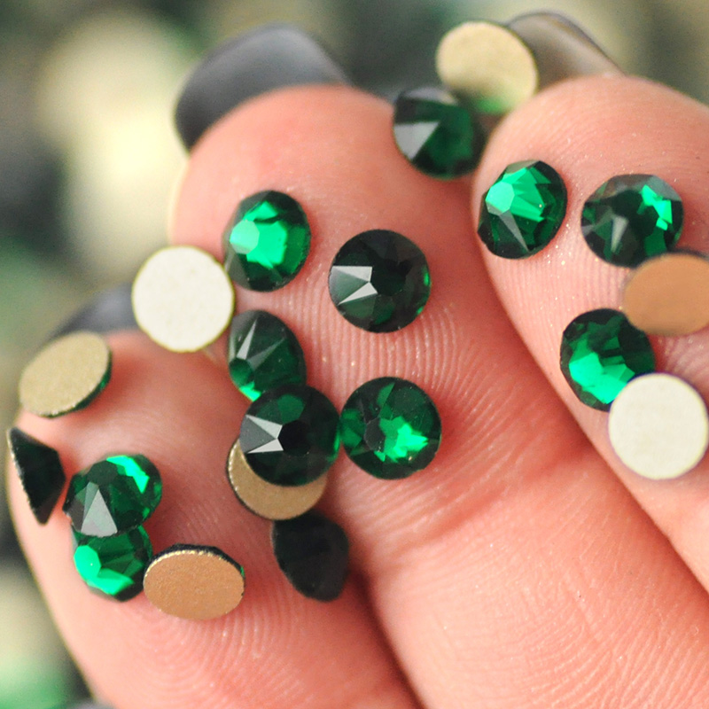 يانرو 2088NoHF جميع الأحجام أح - مراجعة Nail Art Emerald Green وسعره