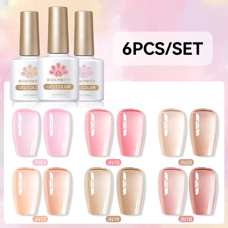 ولد PRETTY6Pcs 10 مللي جيل للأ - مراجعة Nail Art Jelly وسعره
