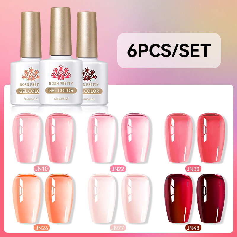 ولد PRETTY6Pcs 10 مللي جيل للأ - مراجعة Nail Art Jelly وسعره