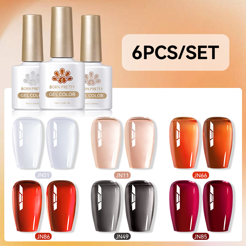 ولد PRETTY6Pcs 10 مللي جيل للأ - مراجعة Nail Art Jelly وسعره