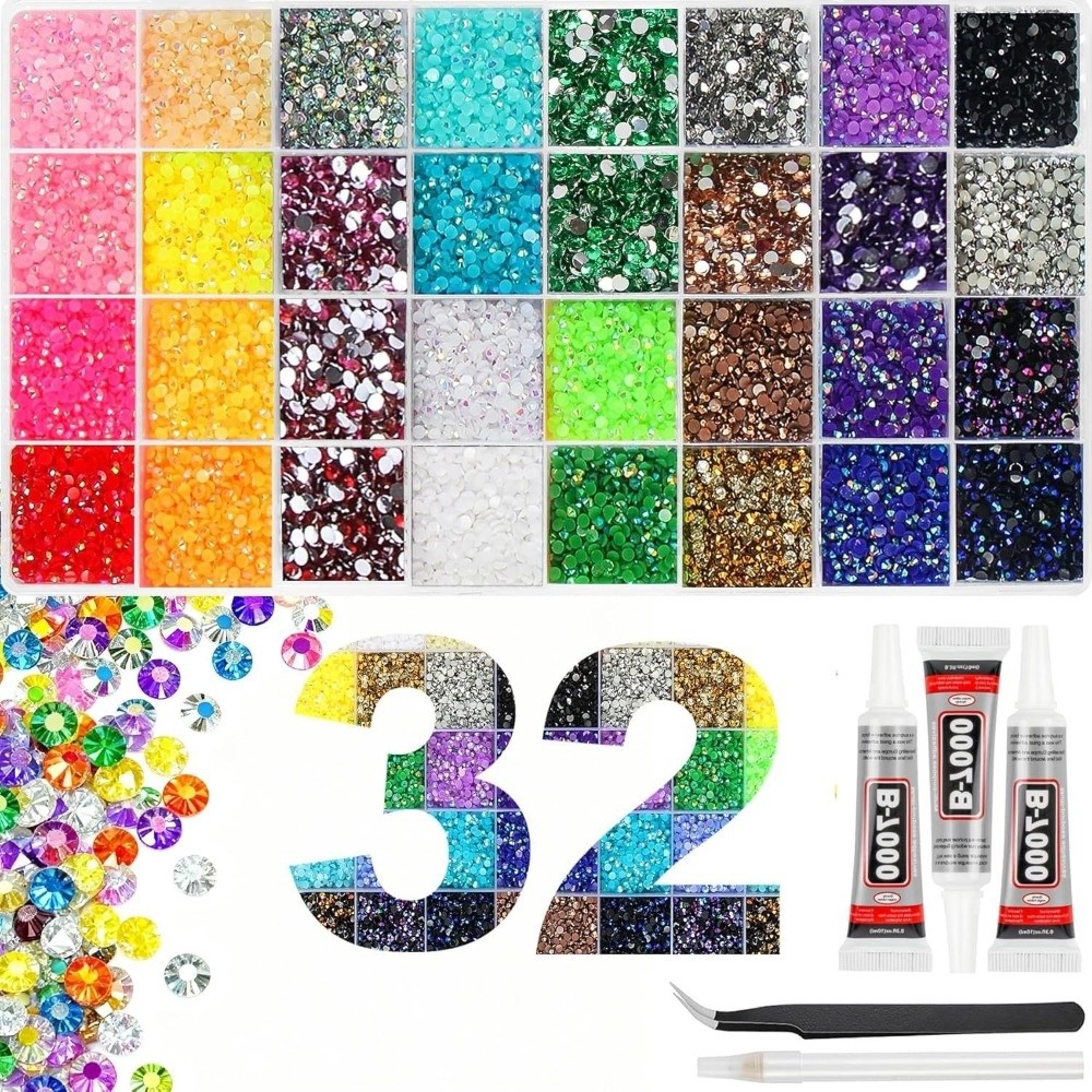 مجموعة أحجار الراين الراتنجية  - مراجعة Nail Art Jelly وسعره