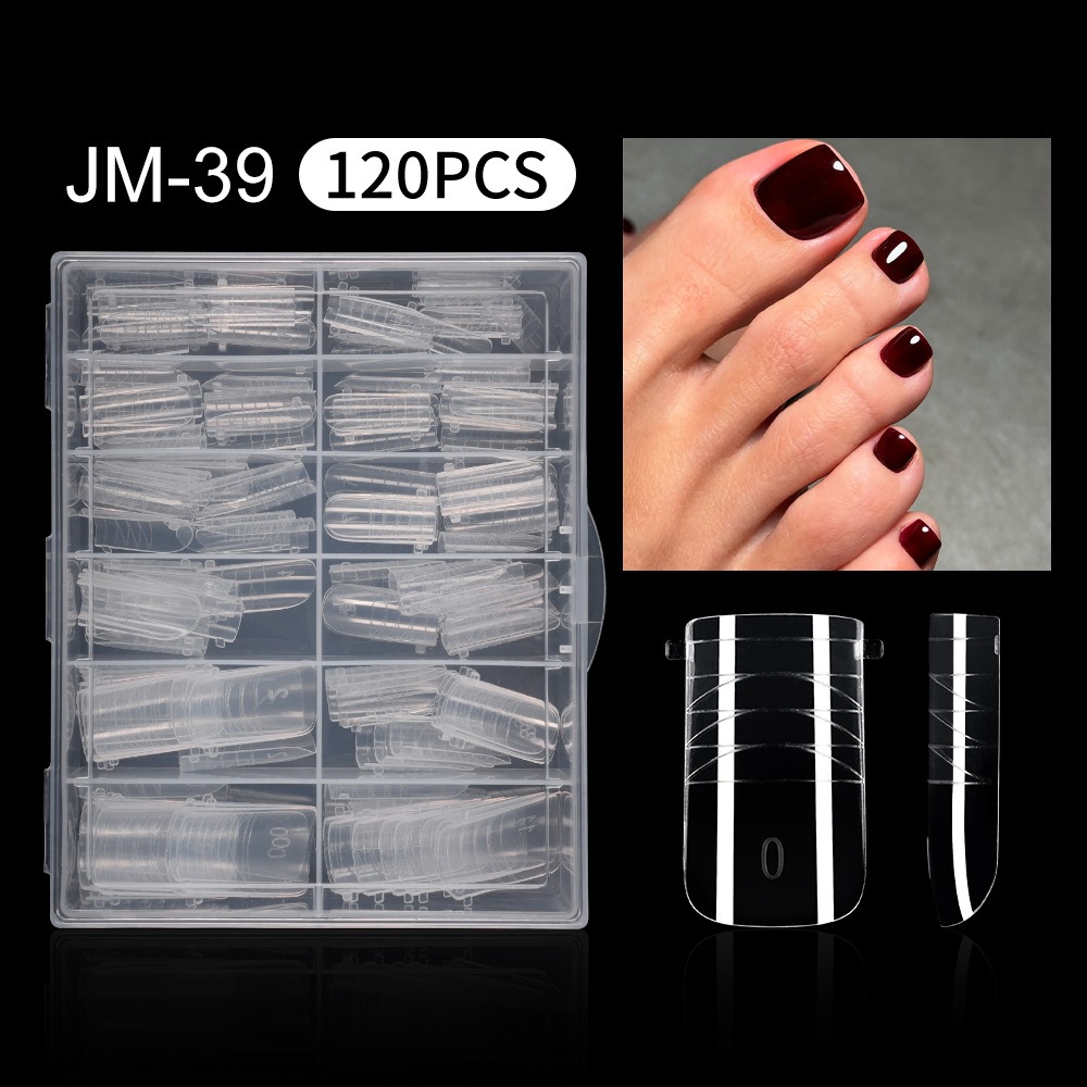 120 قطعة من قوالب الأظافر المز - مراجعة Nail Extension Form وسعره