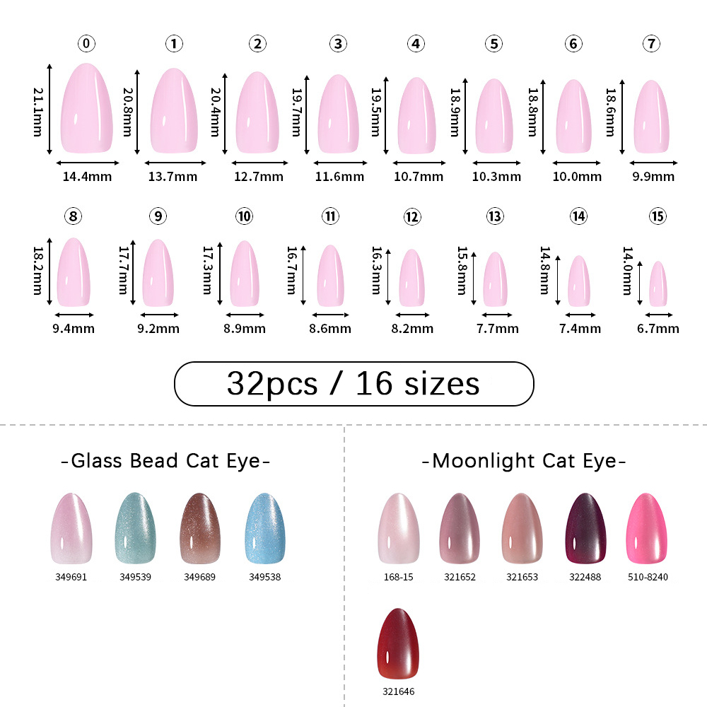 32 قطعة من أظافر VITAGWX الاصط - مراجعة Nail Art Emerald وسعره
