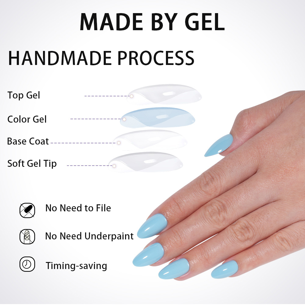 32 قطعة من أظافر VITAGWX الاصط - مراجعة Nail Art Emerald وسعره
