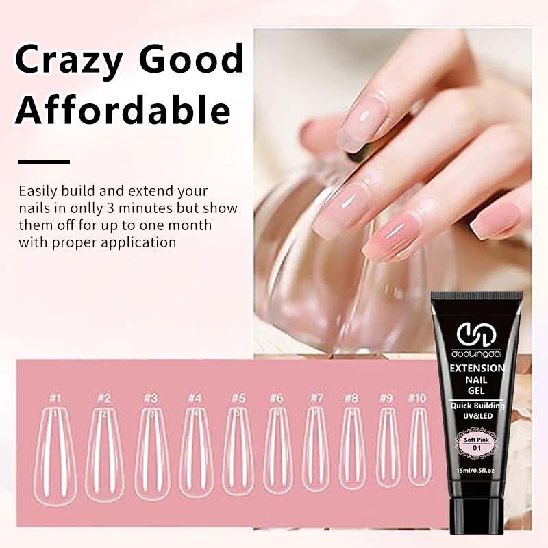 8 قطعة/المجموعة بولي تمديد جل  - مراجعة Nail Extension Form وسعره