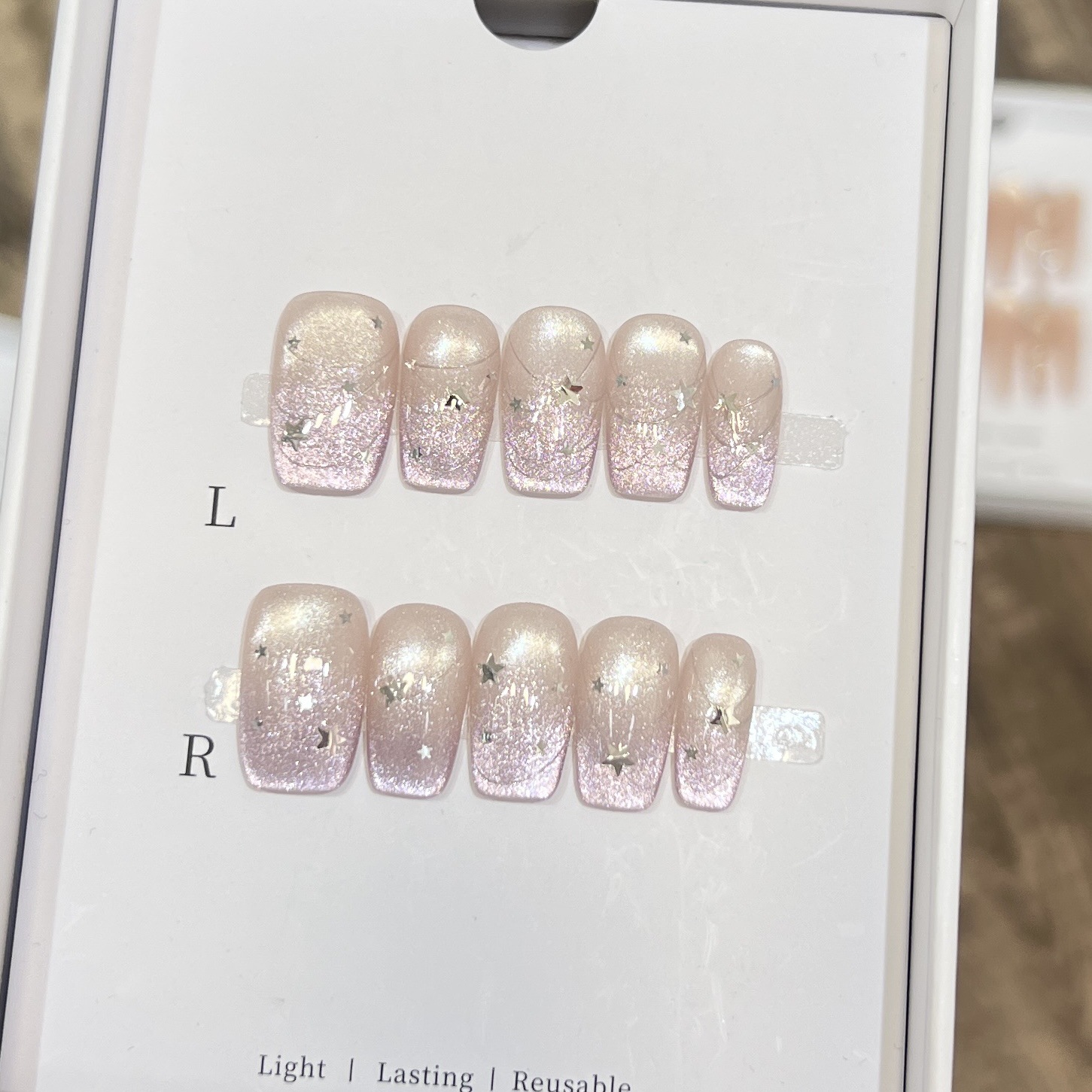 10 قطع من الأظافر الاصطناعية ا - مراجعة Nail Art Glossy وسعره