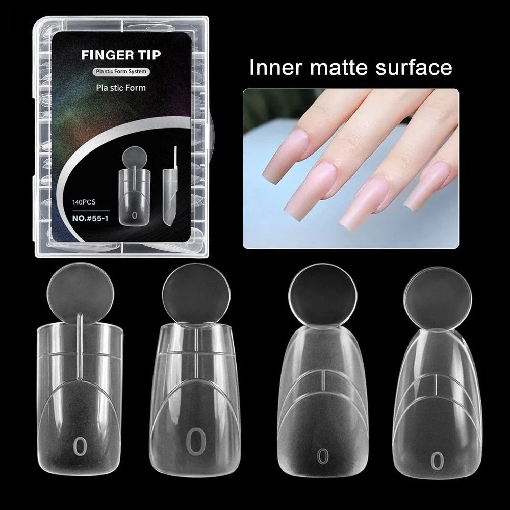 140 قطعة من قوالب الأظافر الفر - مراجعة Nail Extension Form وسعره