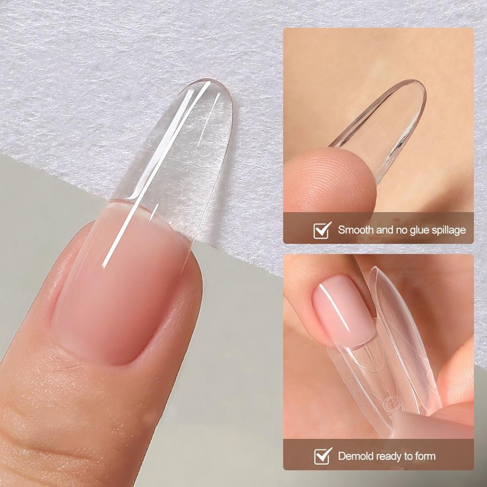 240 قطعة ساندويتش المزدوج مسما - مراجعة Nail Extension Form وسعره