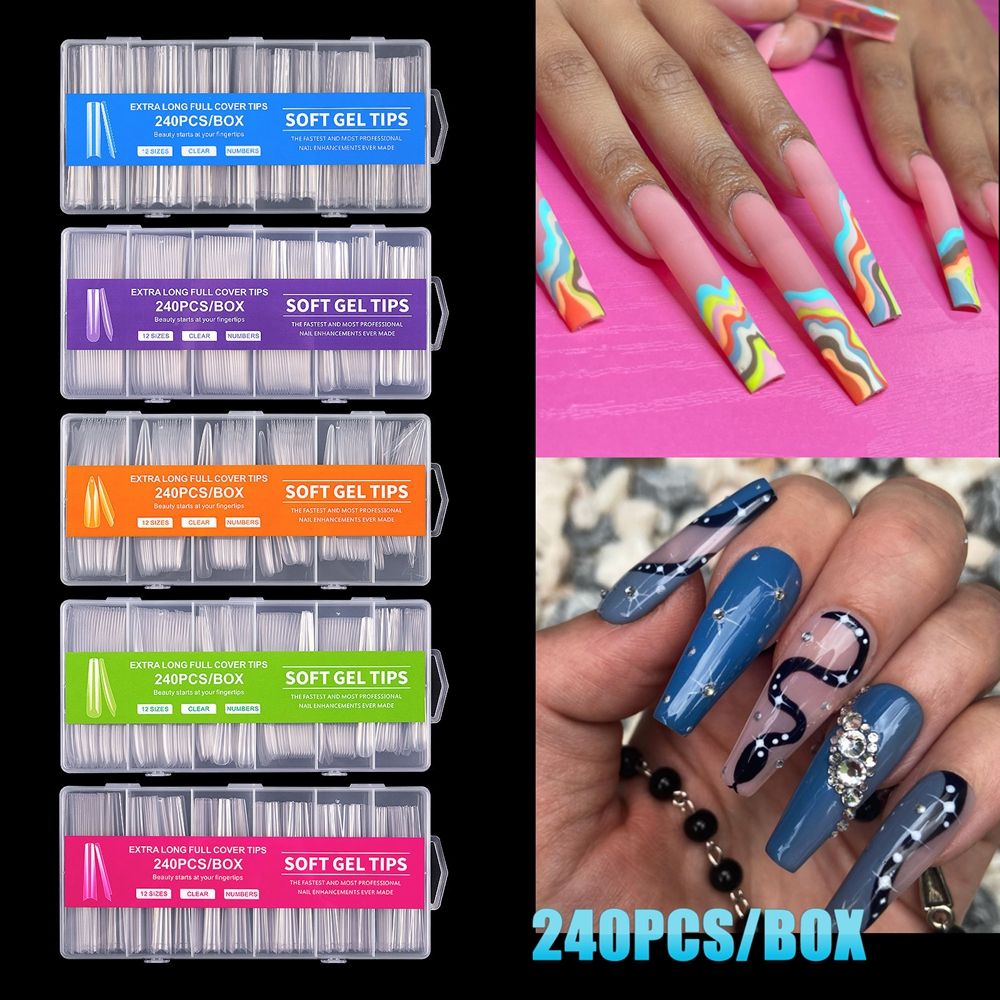 أظافر صناعية XXL طويلة من الأك - مراجعة Nail Art Xxl وسعره