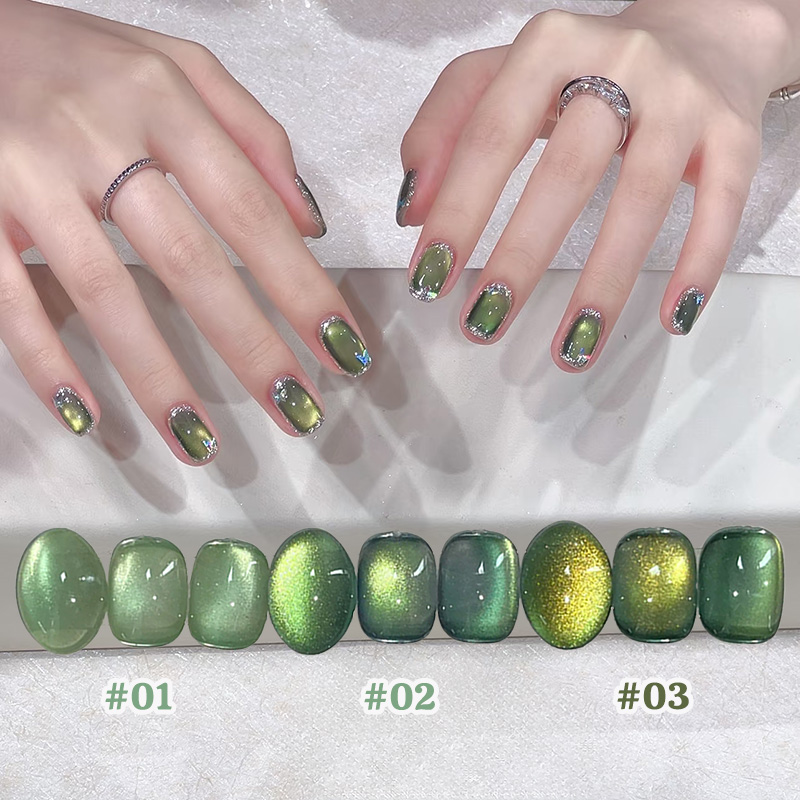 جل أظافر ZH بتأثير ظل النجوم ا - مراجعة Nail Art Trend 2026 وسعره