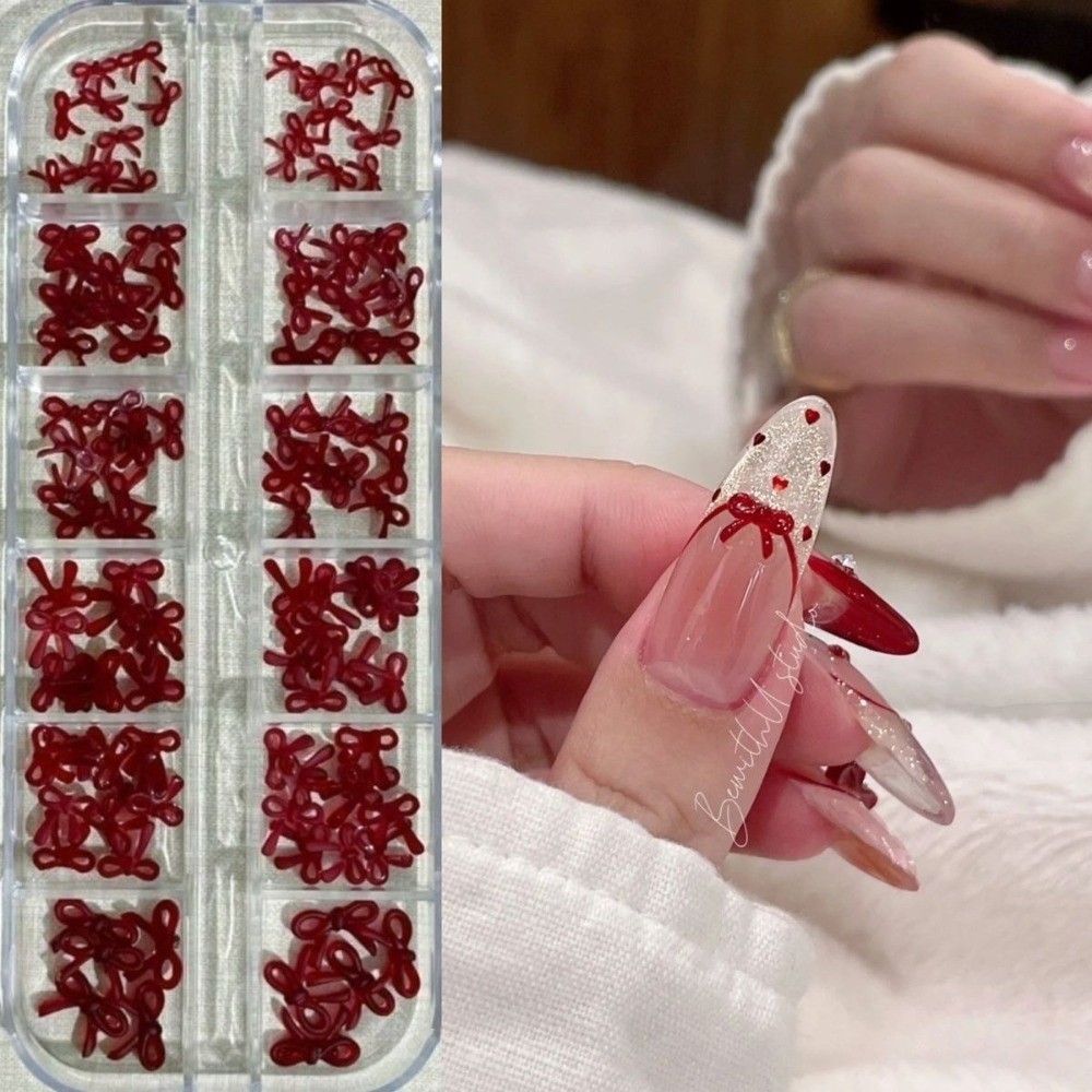 زينة أظافر باللون النبيذي الأح - مراجعة Nail Art Burgundy وسعره