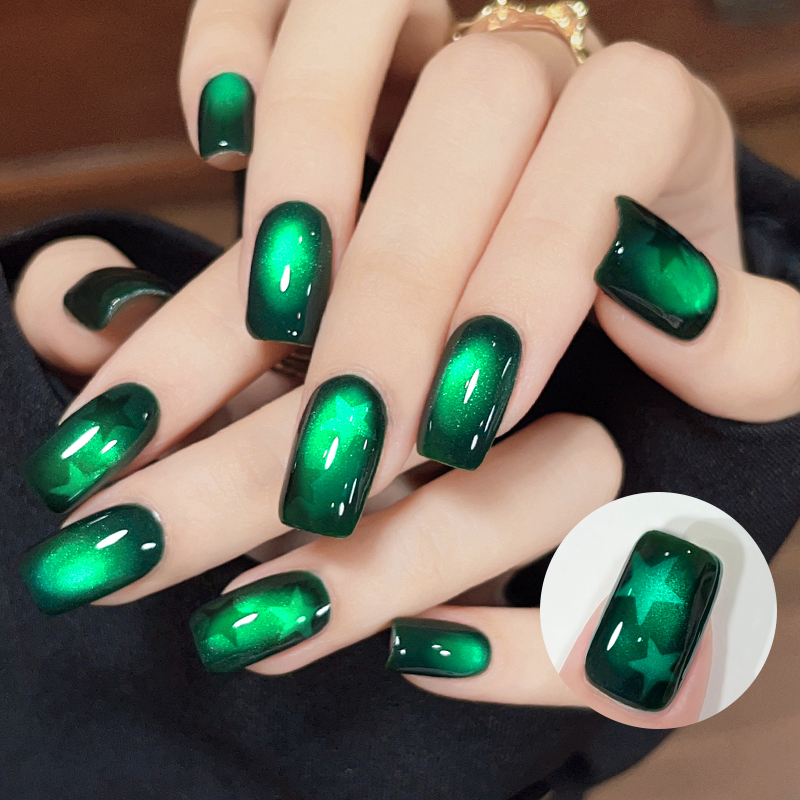 ولد جميلة 10 مللي الزمرد الأخض - مراجعة Nail Art Emerald Green وسعره