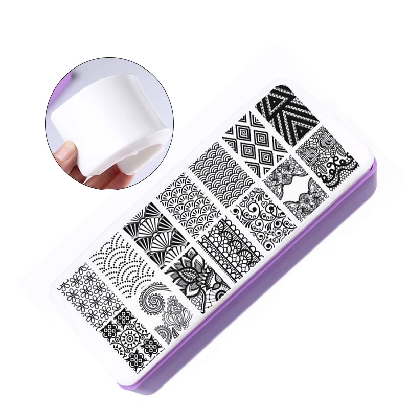 2 نمط XXL مسمار الفن قوالب الخ - مراجعة Nail Art Xxl وسعره