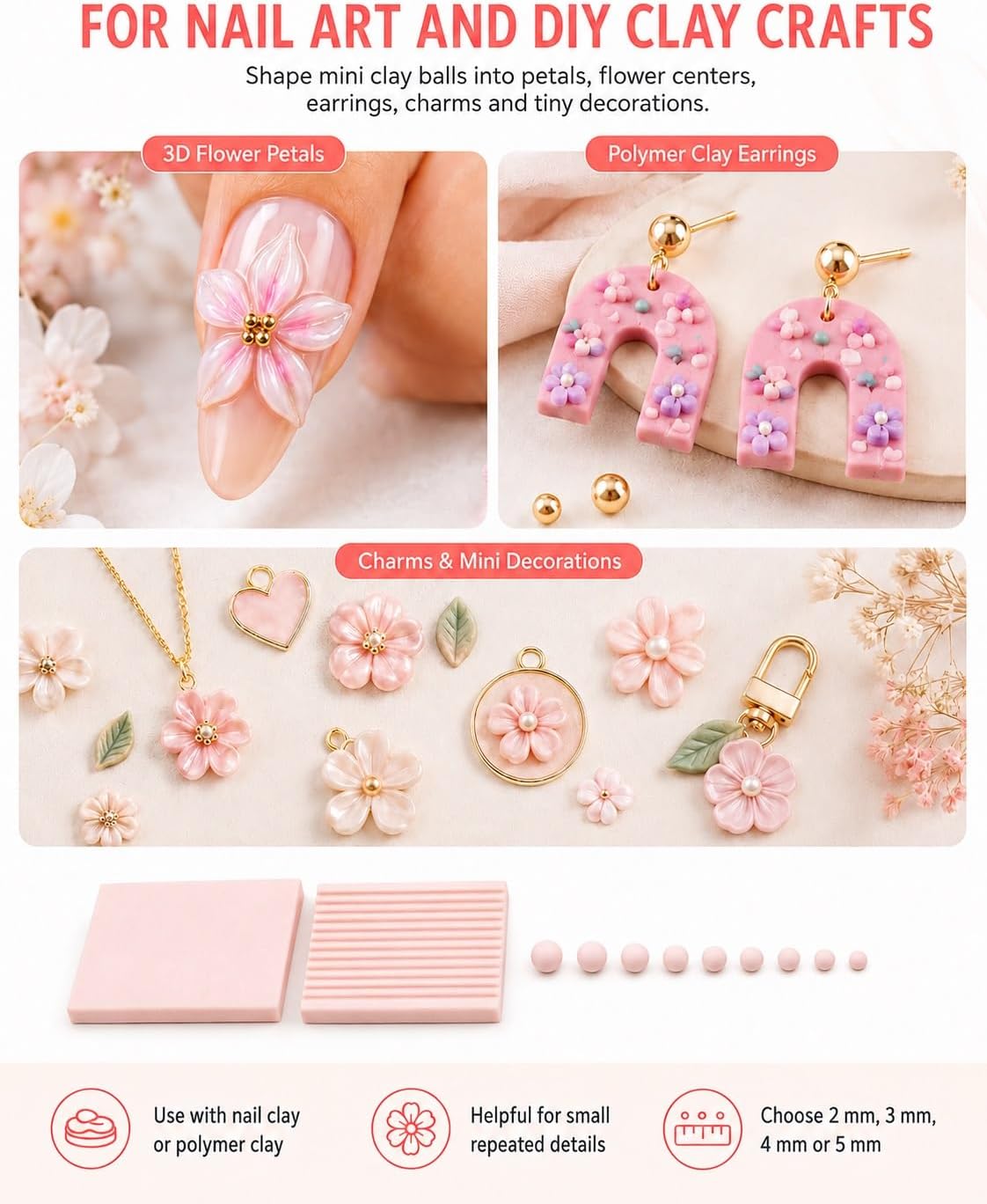 4 قطع من أدوات صنع كرات الجل ا - مراجعة Nail Art Jelly وسعره