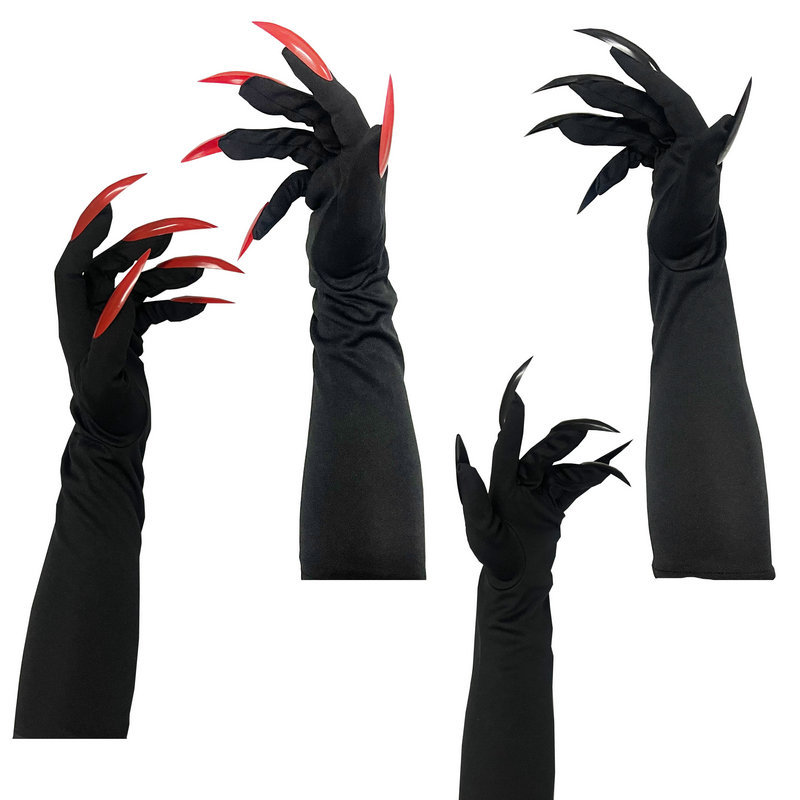 هالوين 40 سنتيمتر مخيف مخلب قف - مراجعة Nail Art Vampire وسعره