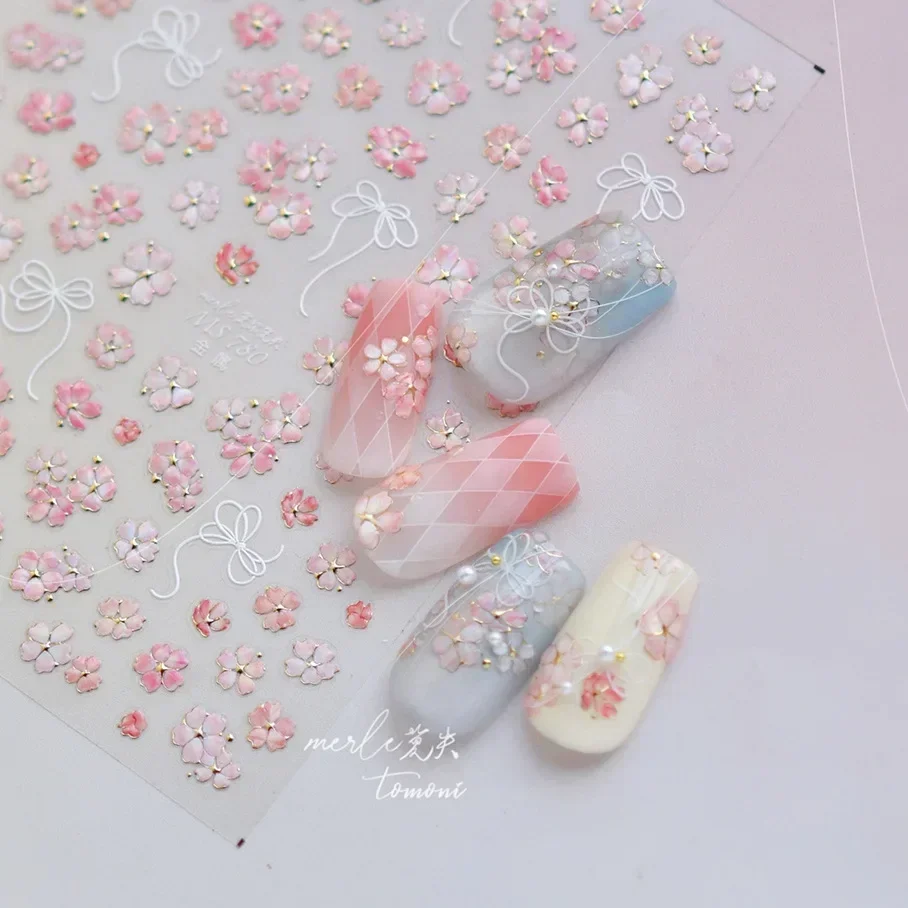 5D الزهور الطيور فراشة مسمار ا - مراجعة Nail Art Lilac وسعره