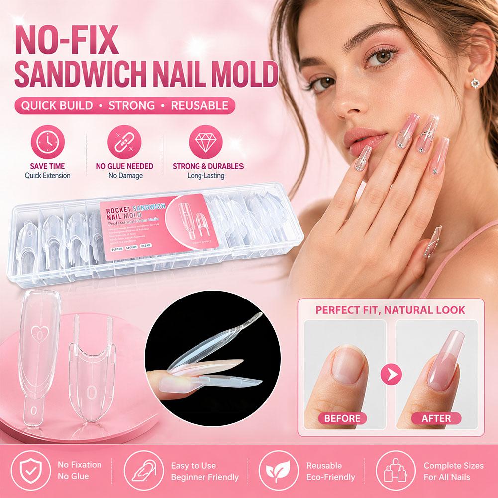 مجموعة قوالب تمديد الأظافر الم - مراجعة Nail Extension Form وسعره