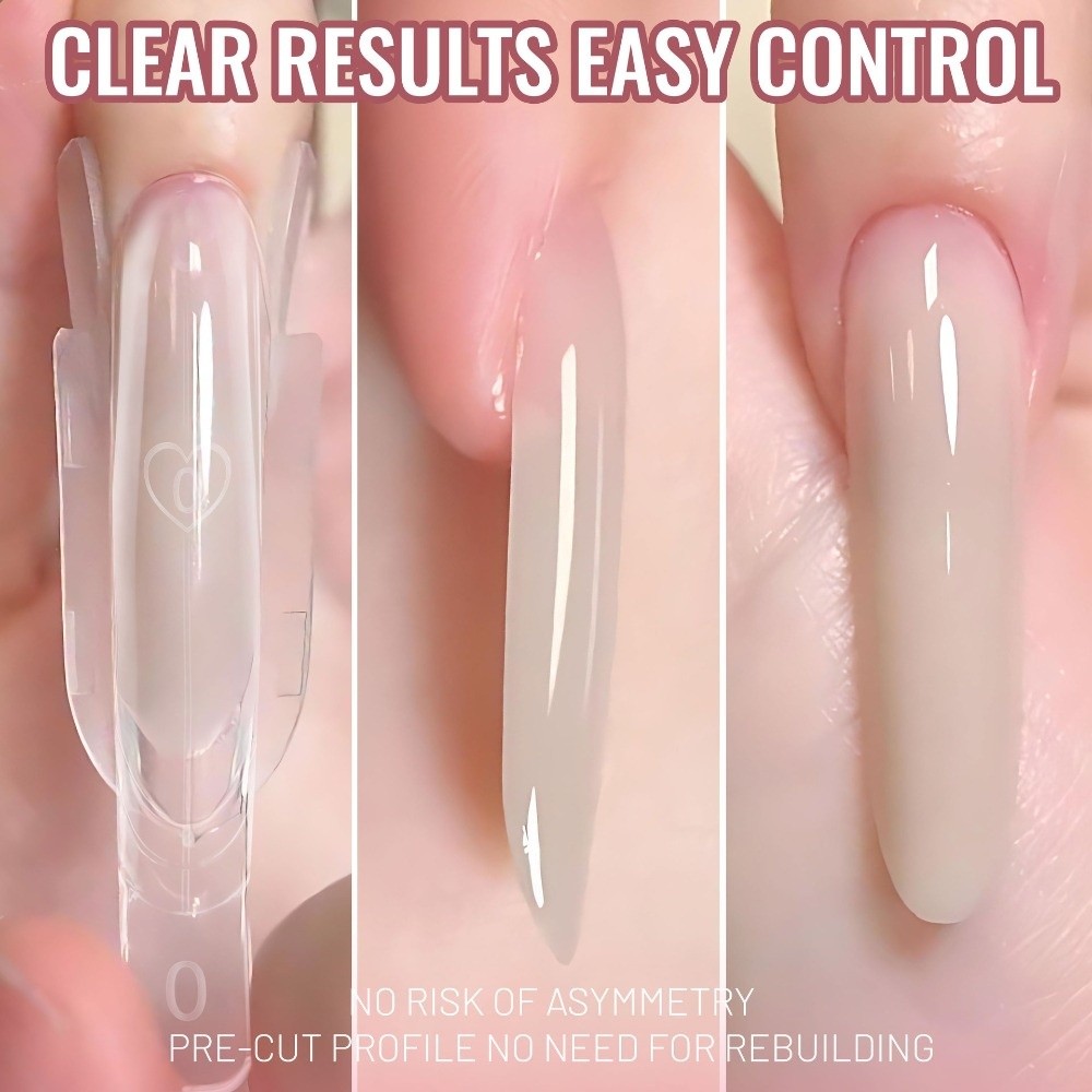 120 قطعة من قوالب الأظافر الشف - مراجعة Nail Extension Form وسعره