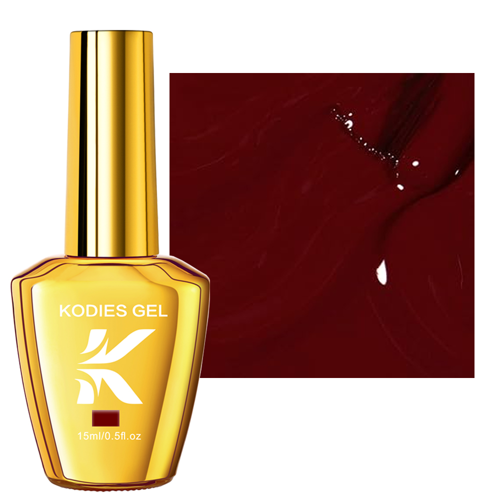 كوديس جل بورجوندي الأحمر هلام  - مراجعة Nail Art Burgundy وسعره