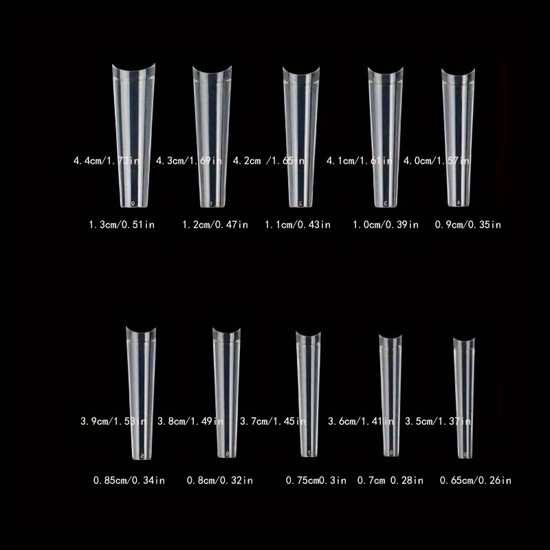 XXL أطراف أظافر طويلة للغاية C - مراجعة Nail Art Xxl وسعره