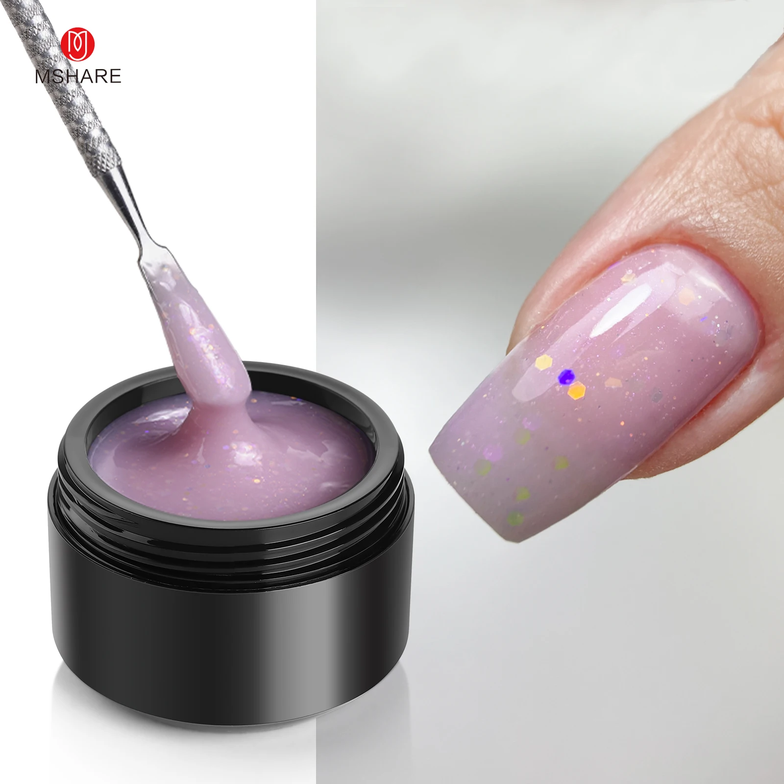 MSHARE الأرجواني أرجواني منشئ  - مراجعة Nail Art Lilac وسعره